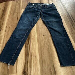 Levi's Dark Blue Straight Leg Jeans